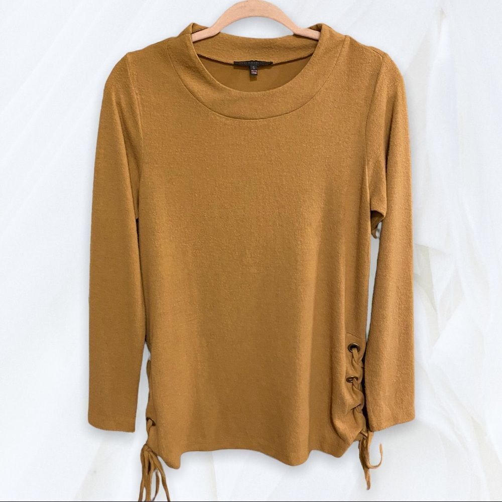 Tan Knit Sweater (S) West Coast Love